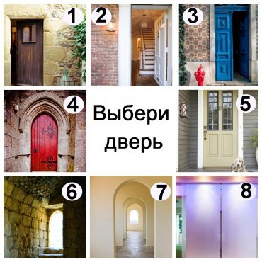 Тест Выбери дверь